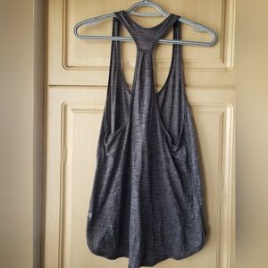 lululemon athletica Charcoal Heather Racerback Tank